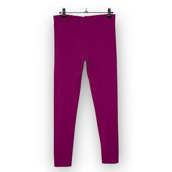 Tea Collection Leggings Pink Fuchsia Youth Girl’s Size 12 - Picture 1 of 8